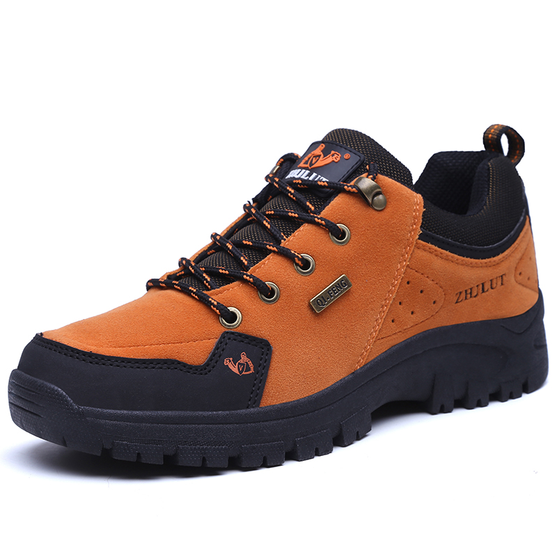 Men'S Fashion Hiking Boots - High Quality Outdoor Walking Sneakers Rubber