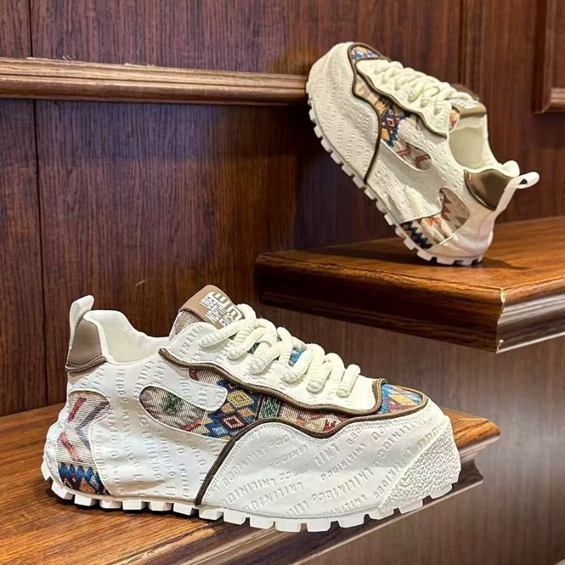 Men'S Fashion Hiking Boots - Chunky Sneakers Mens Designer Sport Shoe