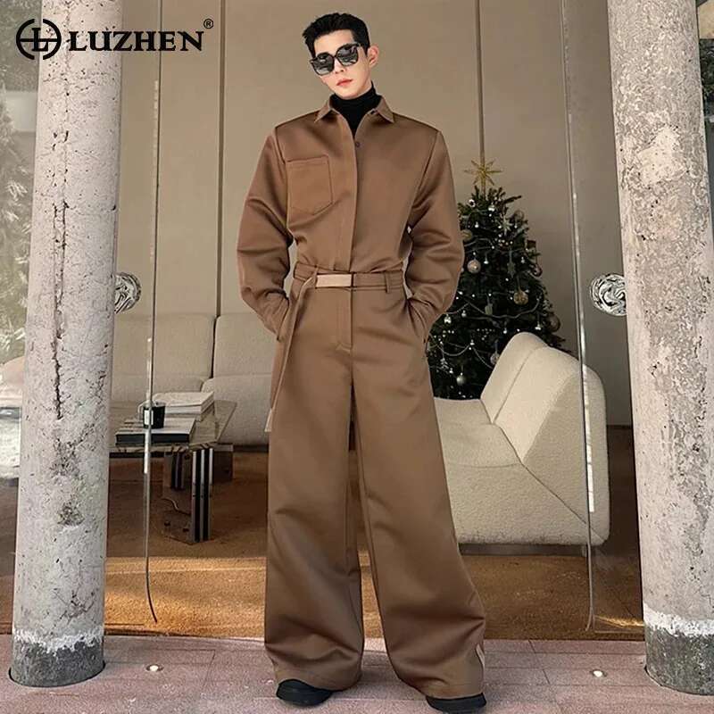 Men'S Fashion Light Jacket - LUZHEN Two-piece Sets Casual Jacket Splicing