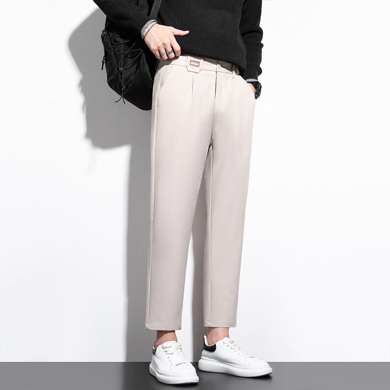 Formal Trouser Stretch - Men's Slim Fit Dress Pants Business