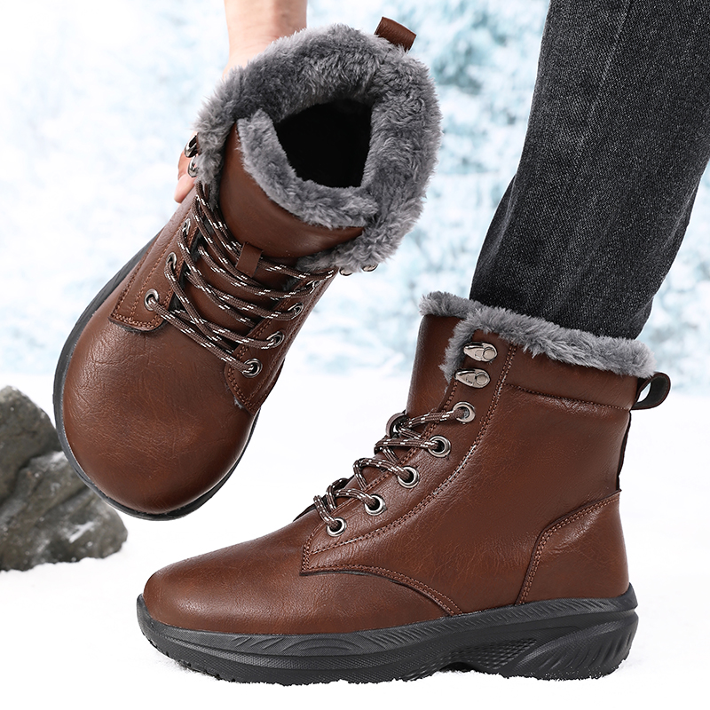 Men Winter Snow Boots for Wate - Men'S Fashion Hiking Boots 评论和价格