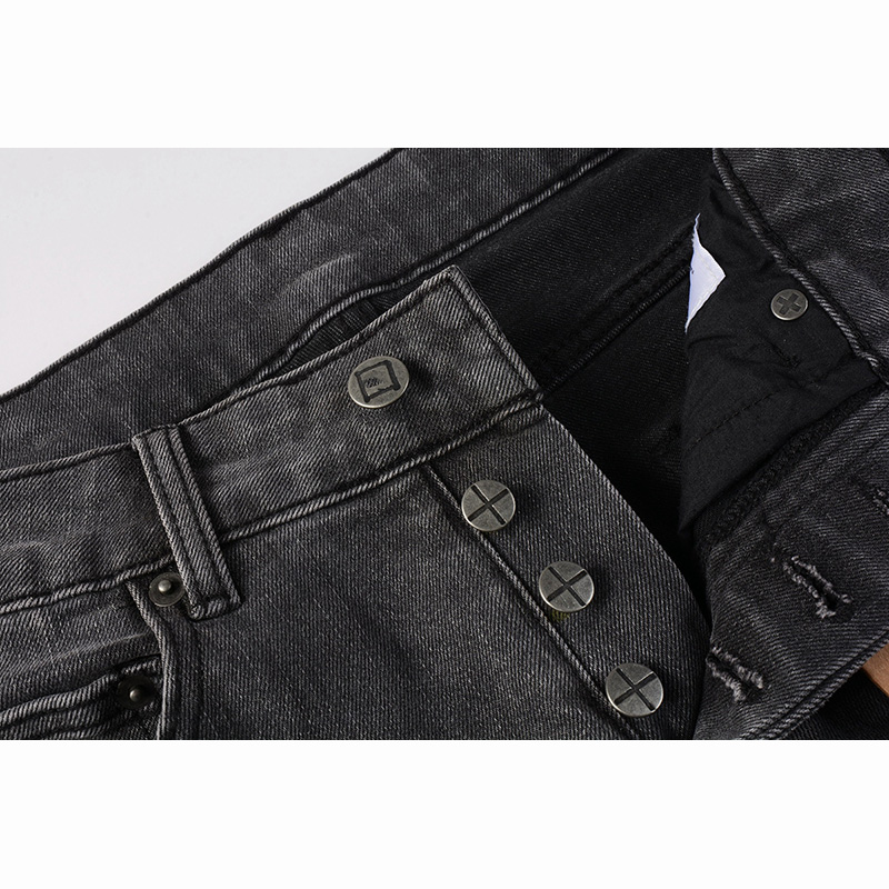 Men's High Street Distressed A - Skinny Jeans Ripped 评论和价格