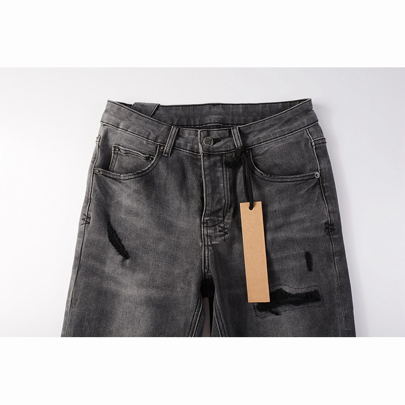 Men's High Street Distressed A - Skinny Jeans Ripped 评论和价格