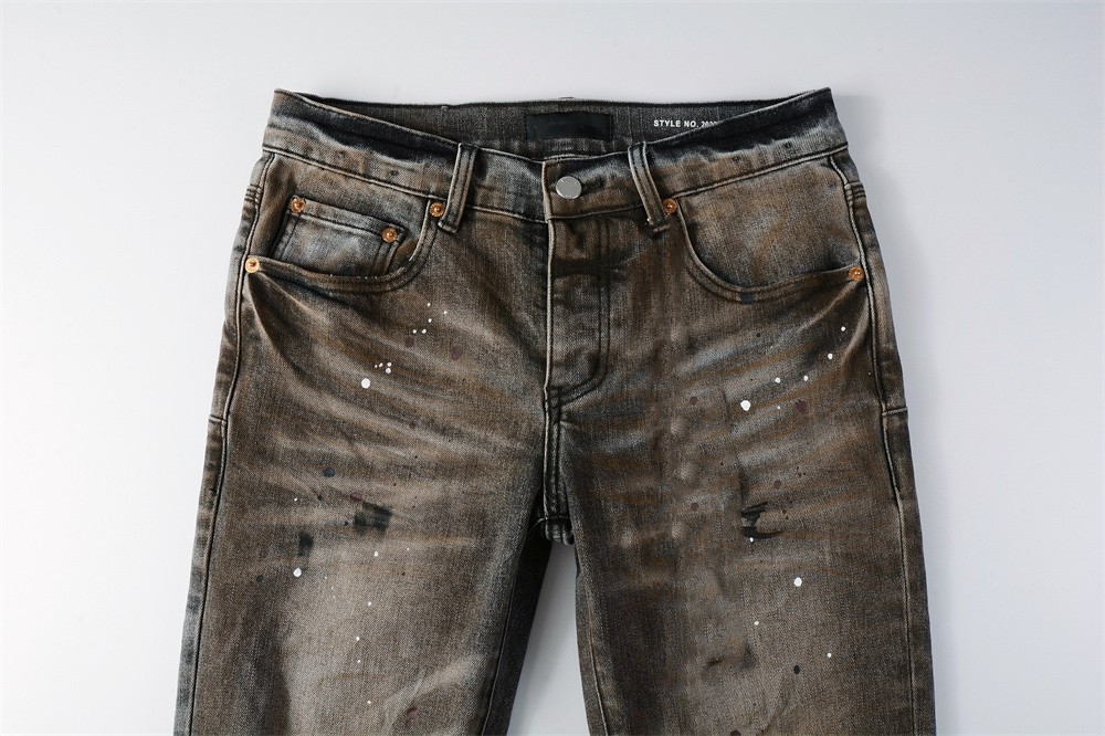 Men Fashion American Jeans Hig - Skinny Jeans Ripped 评论和价格