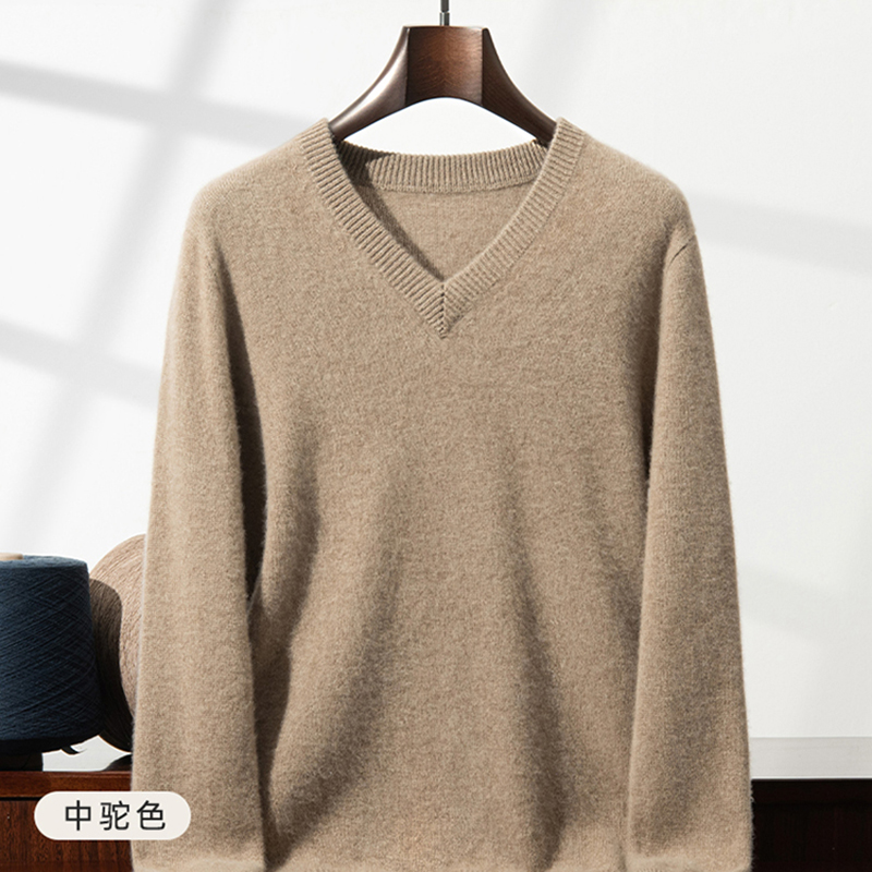 Thickened Cashmere Sweater Men - Mens Fashion Jumpers 评论和价格