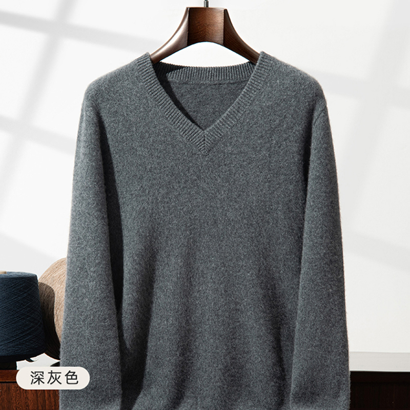 Thickened Cashmere Sweater Men - Mens Fashion Jumpers 评论和价格