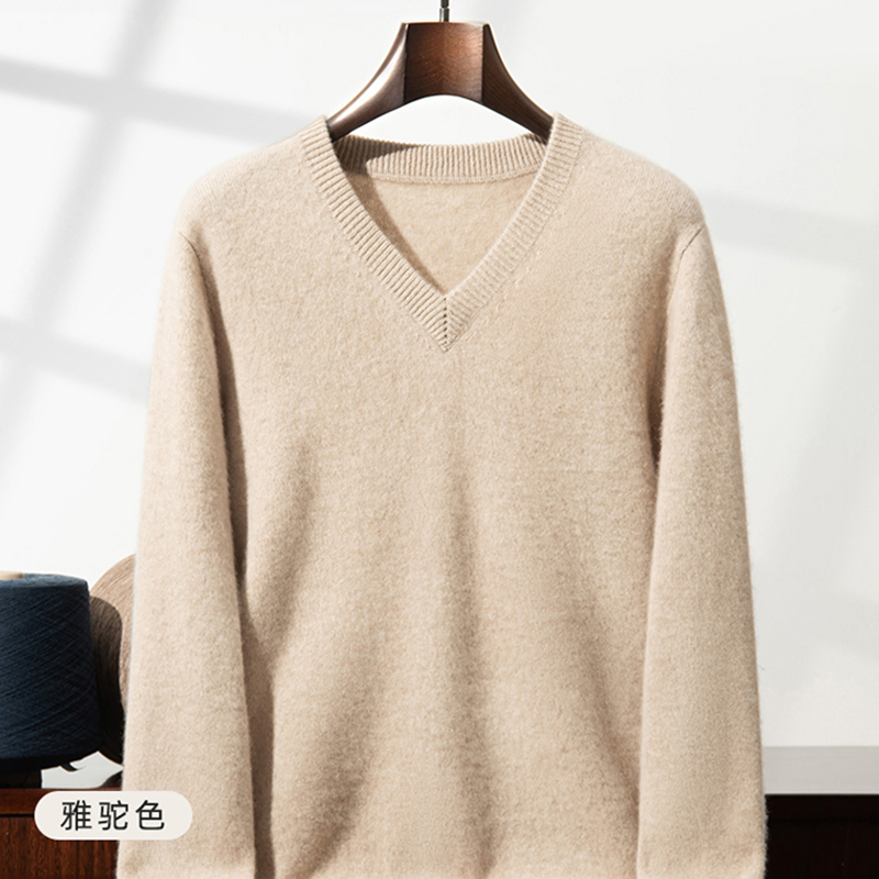 Thickened Cashmere Sweater Men - Mens Fashion Jumpers 评论和价格