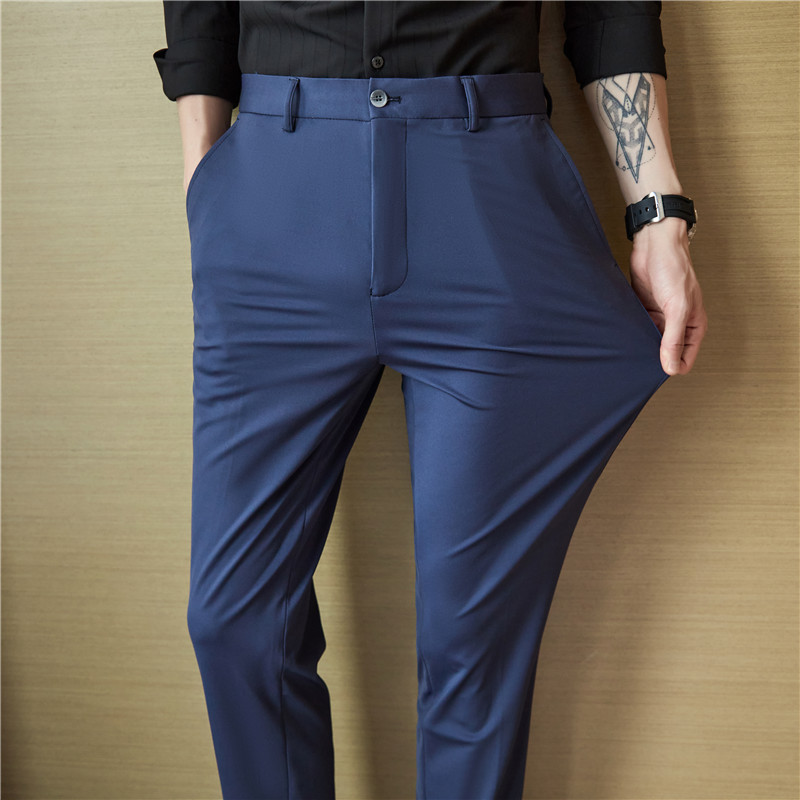 Men's Formal Pants Four-Way St - Formal Trouser Stretch 评论和价格