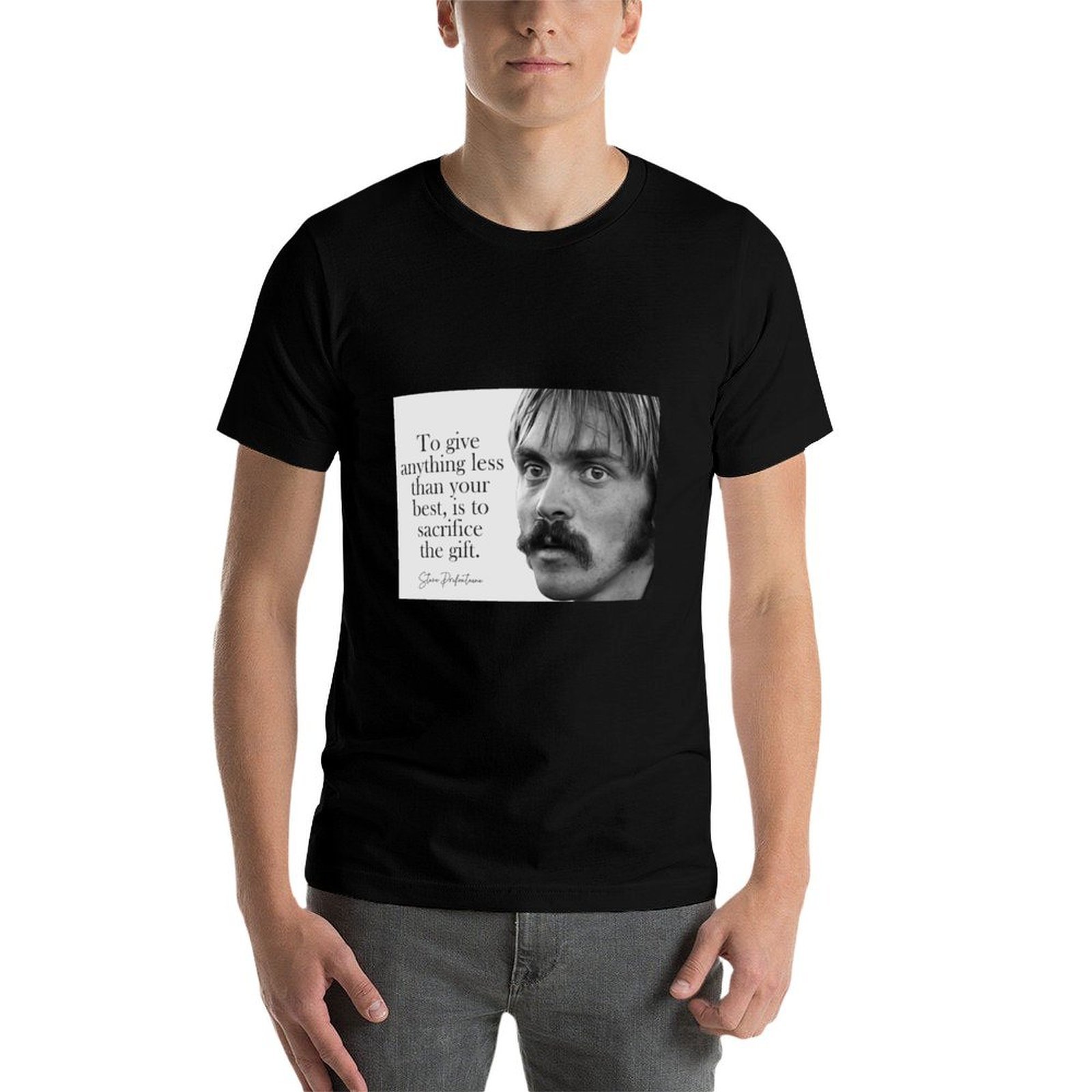 Steve Prefontaine Quote T-Shir - Men'S Fashion Quotes 评论和价格