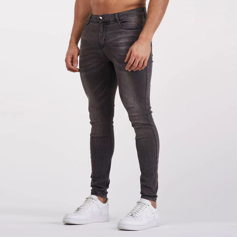 Mens Y2K Super Skinny Jeans Fa - Skinny Jeans Ripped 评论和价格