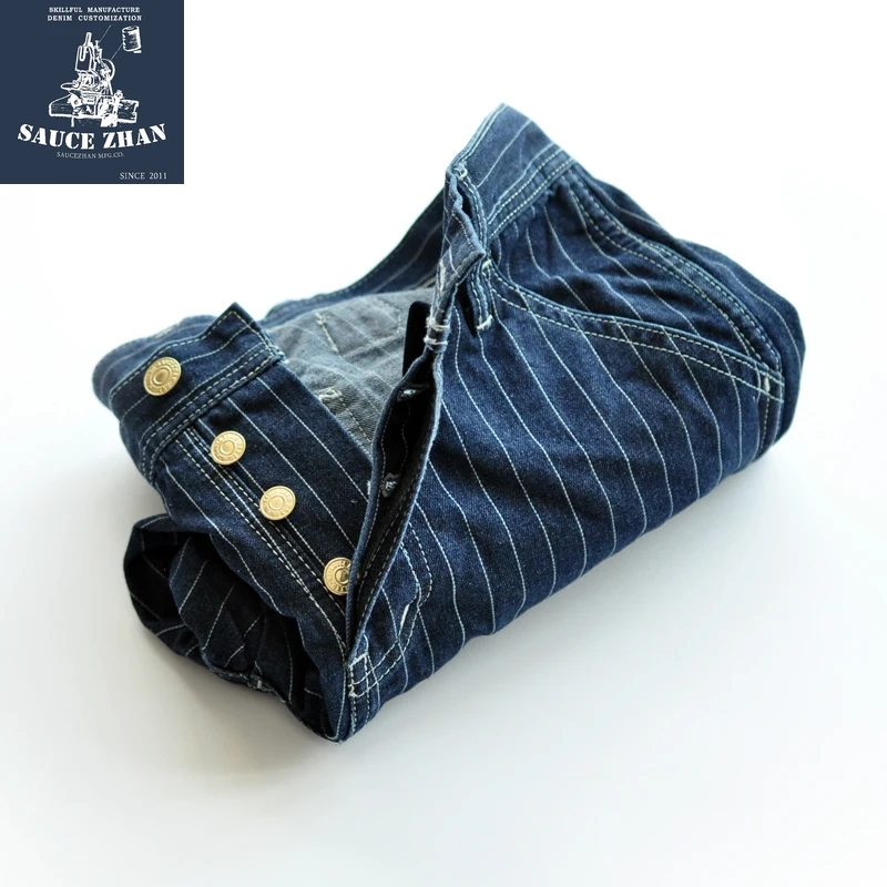 Saucezhan Striped Jeans Men Vi - Skinny Jeans Ripped 评论和价格