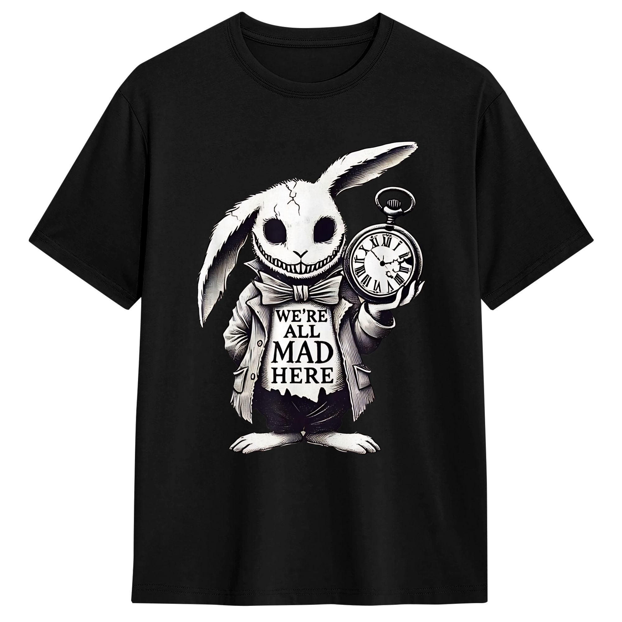 Quote Fun A-Alice In Wonderlan - Men'S Fashion Quotes 评论和价格