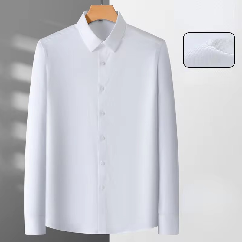 Non-iron Micro Elastic Work Me - Dress Shirt Non-Iron 评论和价格