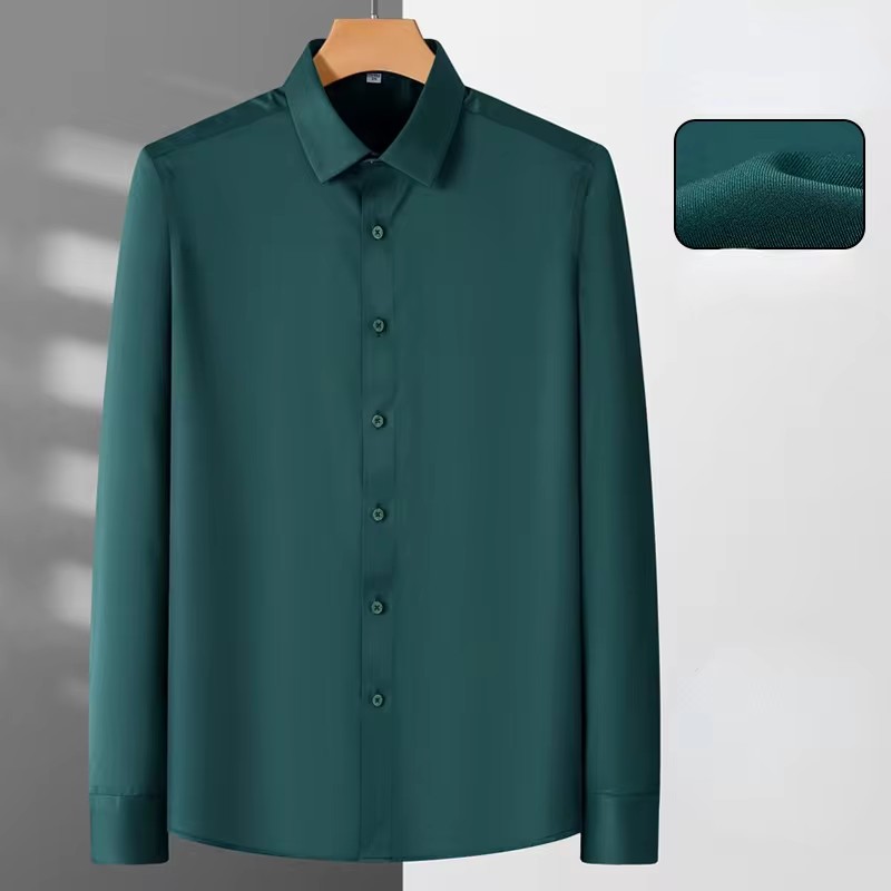 Non-iron Micro Elastic Work Me - Dress Shirt Non-Iron 评论和价格