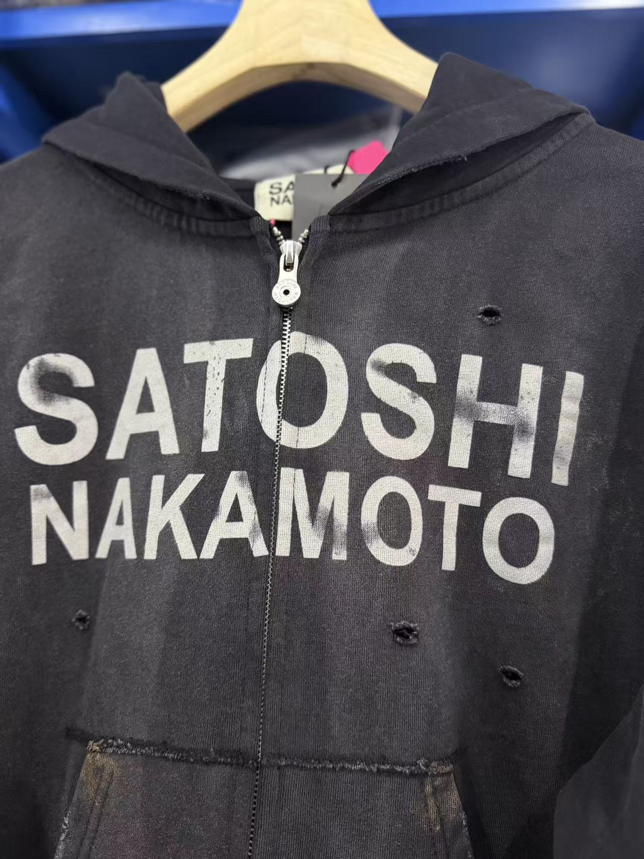 WASHED SATOSHI NAKAMOTO 26SS L - Mens Fashion Jumpers 评论和价格