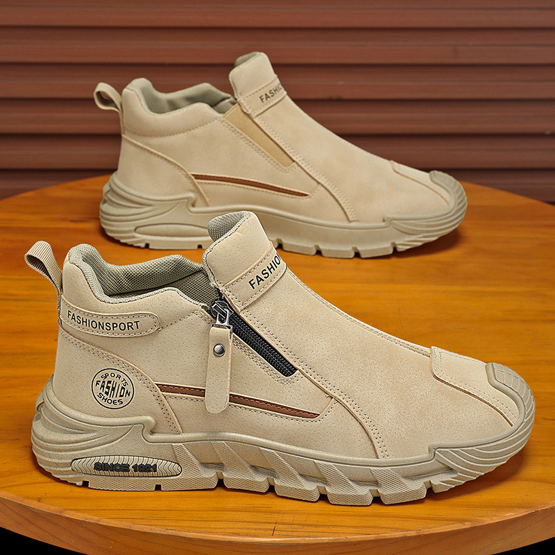 Men's Casual Zipper Closed Sho - Men'S Fashion Hiking Boots 评论和价格