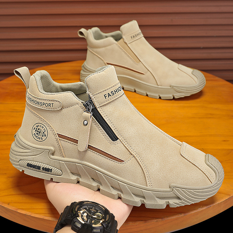 Men's Casual Zipper Closed Sho - Men'S Fashion Hiking Boots 评论和价格