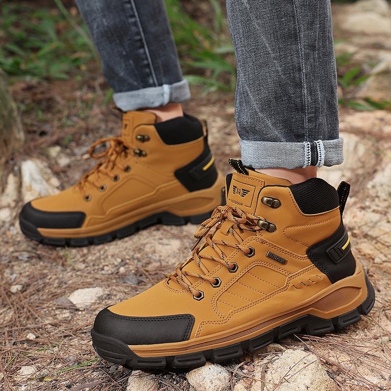 New Autumn Men's Boots Fashion - Men'S Fashion Hiking Boots 评论和价格