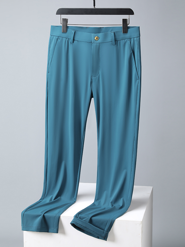 2022 New Summer Men Long Pants - Formal Trouser Stretch 评论和价格
