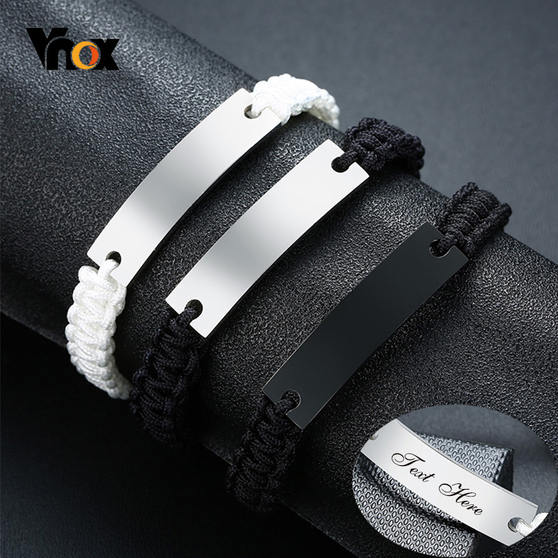 Vnox Men Bracelets with Person - Men'S Fashion Quotes 评论和价格