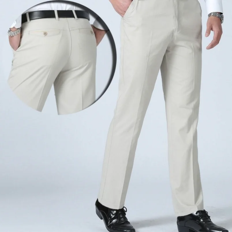 Men's Summer Thin Casual Suit  - Formal Trouser Stretch 评论和价格
