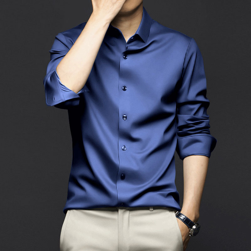 High Quality Men's Long Sleeve - Dress Shirt Non-Iron 评论和价格