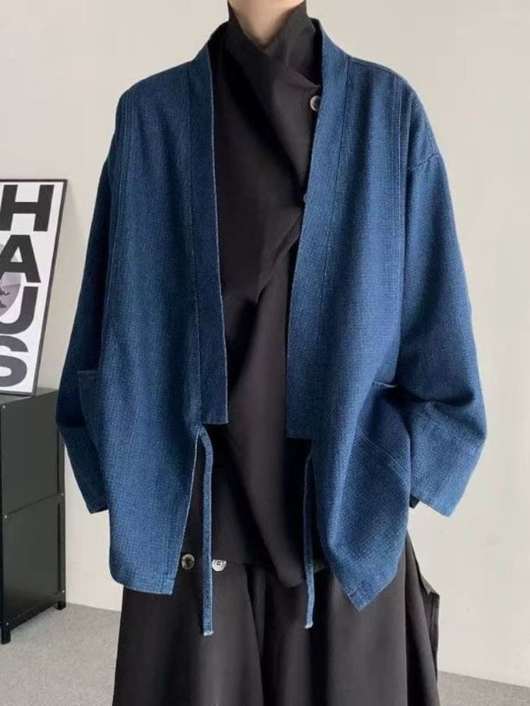 Vintage Japanese Style Denim C - Mens Fashion Jumpers 评论和价格
