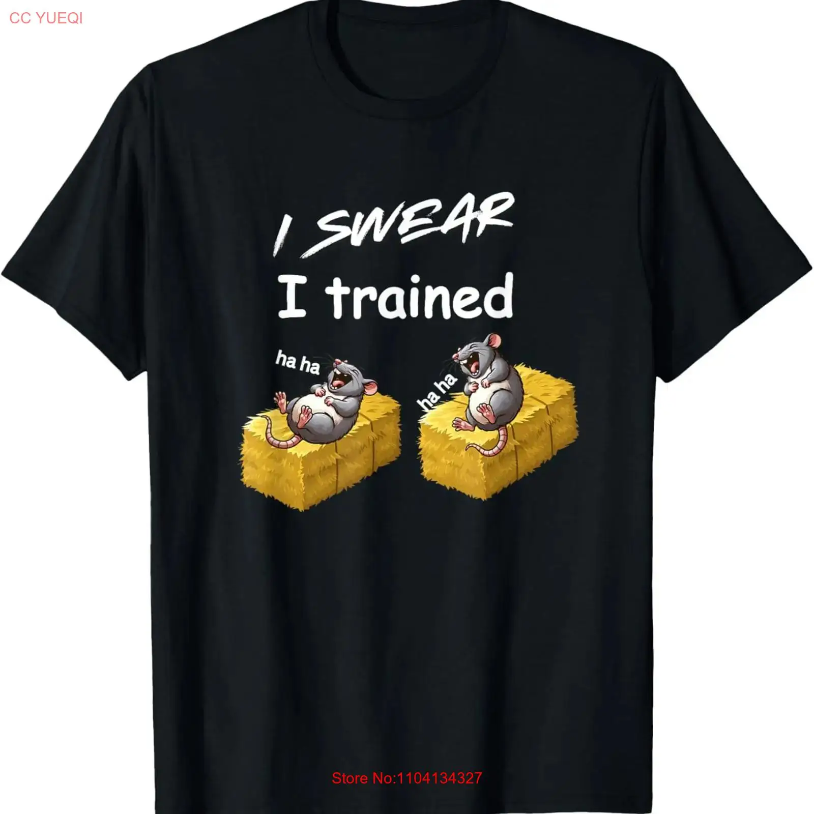 Funny Barn Hunt I swear traine - Men'S Fashion Everyday 评论和价格