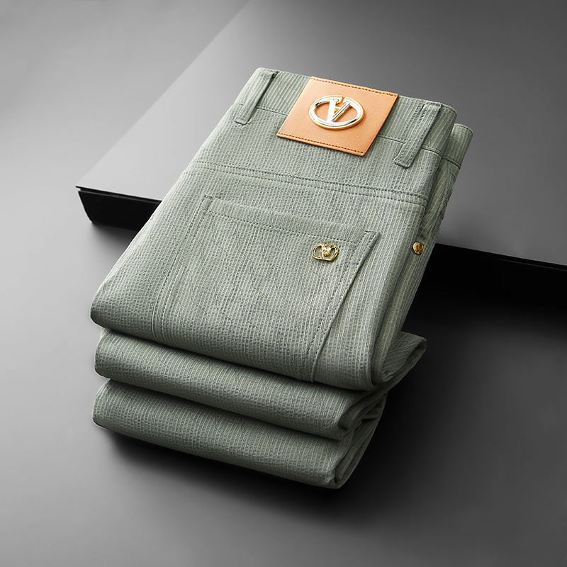 Men Summer Ice Silk Lightweigh - Formal Trouser Stretch 评论和价格