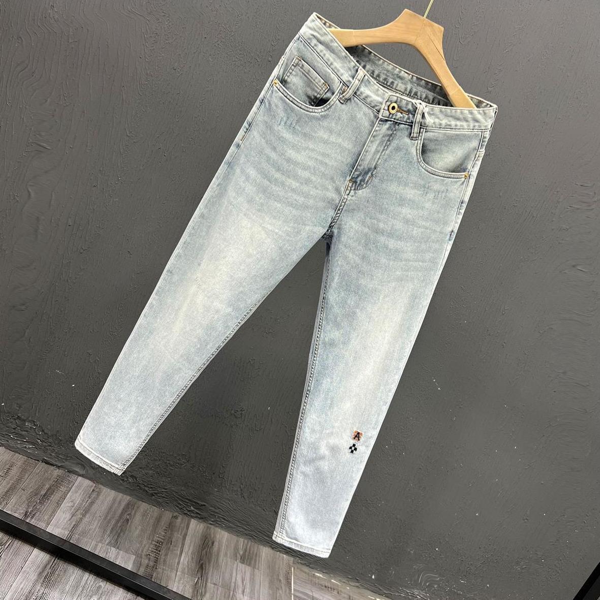 New Stylish Men's Denim Jeans  - Skinny Jeans Ripped 评论和价格