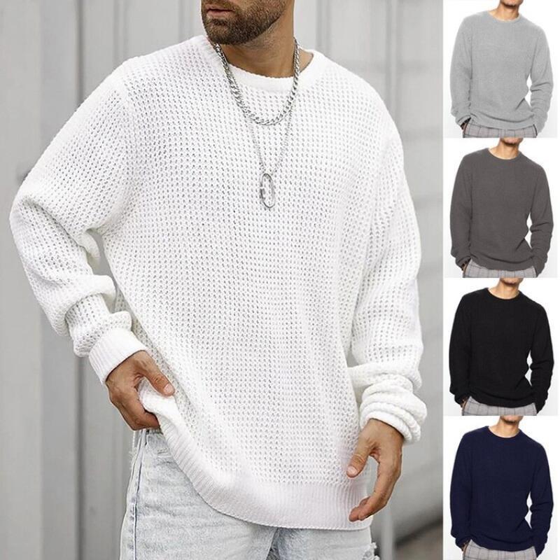 2026 Men Knitted Sweater Sprin - Mens Fashion Jumpers 评论和价格