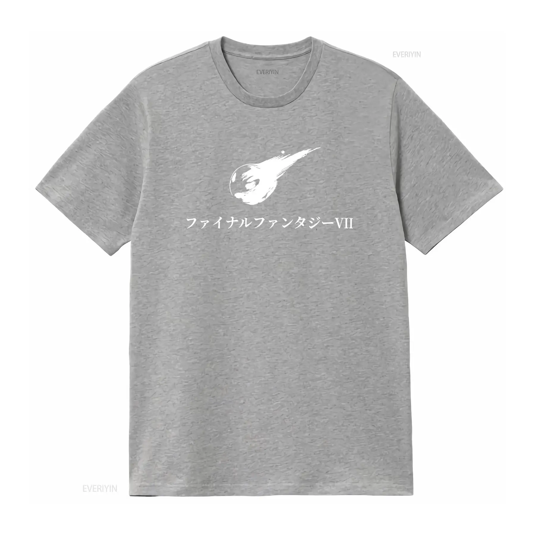 FF7 JP Title T shirt Multiple  - Men'S Fashion Everyday 评论和价格