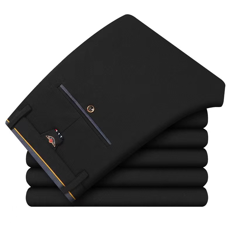 High Stretch Men's Dress Pants - Formal Trouser Stretch 评论和价格