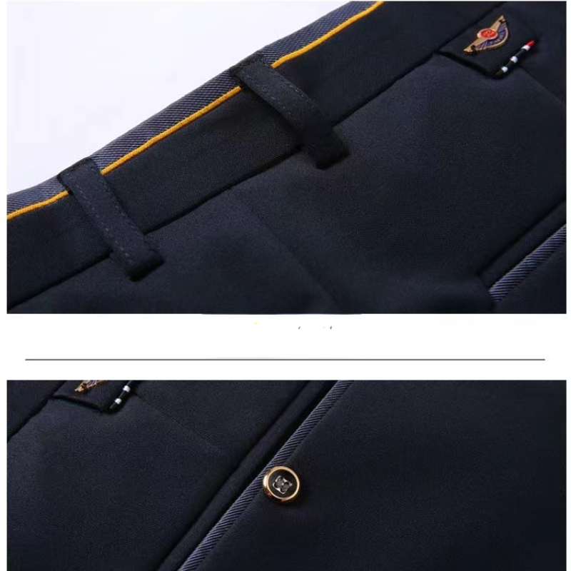 High Stretch Men's Dress Pants - Formal Trouser Stretch 评论和价格