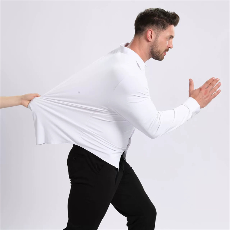 US/EU Size 3XL 105KG high-end  - Dress Shirt Non-Iron 评论和价格