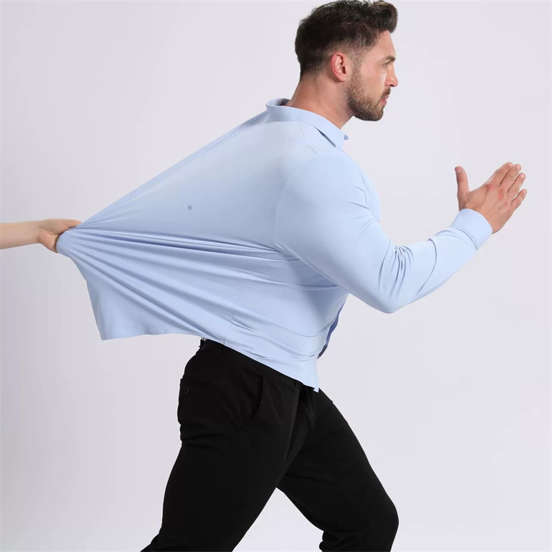 US/EU Size 3XL 105KG high-end  - Dress Shirt Non-Iron 评论和价格