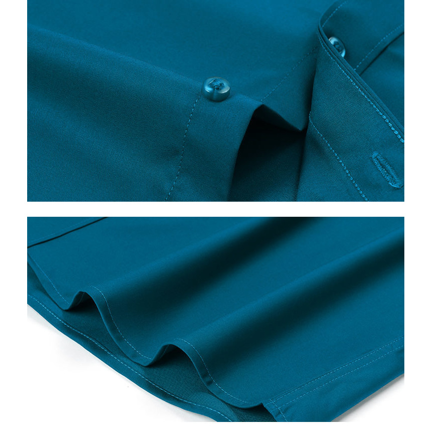 Stretch Long Sleeve Shirt for  - Dress Shirt Non-Iron 评论和价格