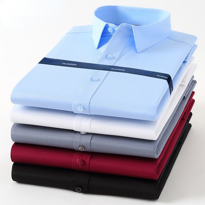 Stretch Long Sleeve Shirt for  - Dress Shirt Non-Iron 评论和价格