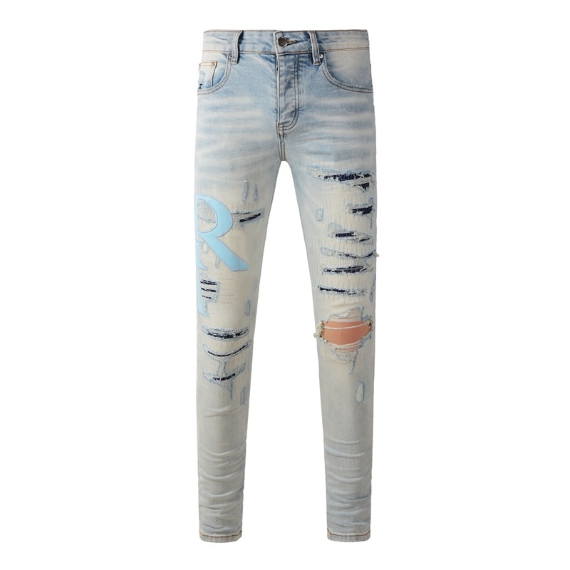 Fashion Americans Brands Men's - Skinny Jeans Ripped 评论和价格