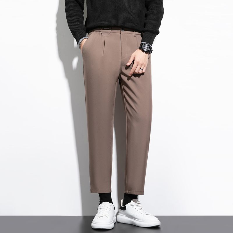 Men's Slim Fit Dress Pants Bus - Formal Trouser Stretch 评论和价格