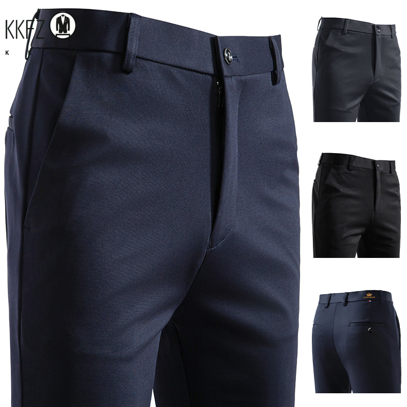 No Iron Men Daily Commuting Bo - Formal Trouser Stretch 评论和价格