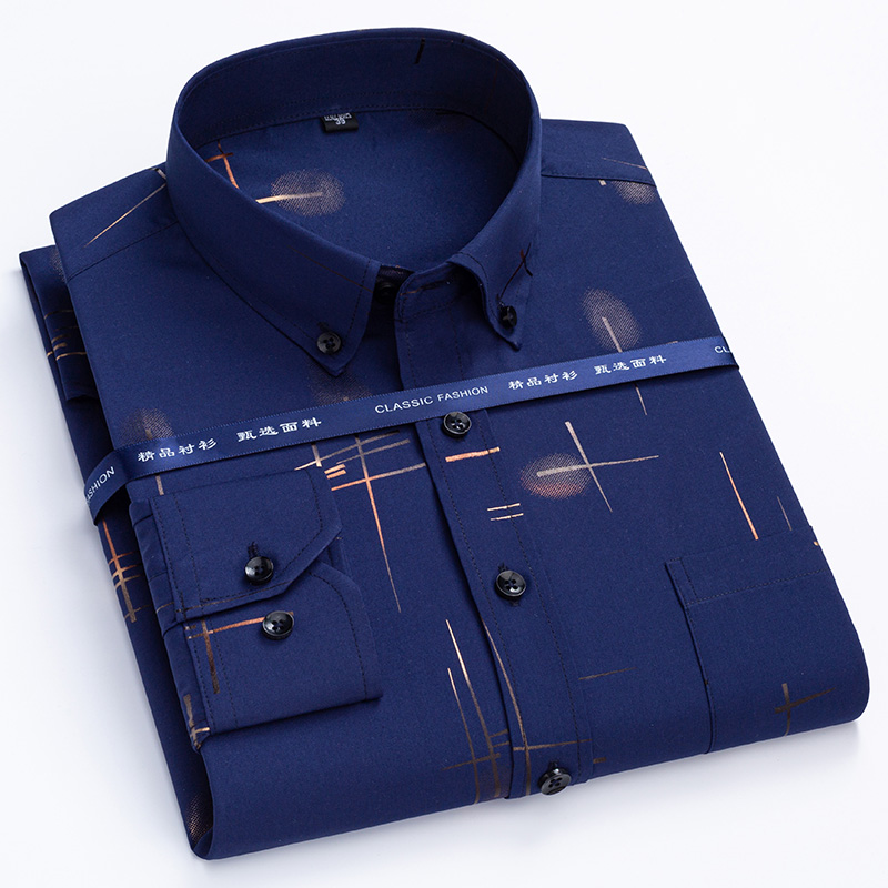 Men's Dress Shirts Spring Autu - Dress Shirt Non-Iron 评论和价格