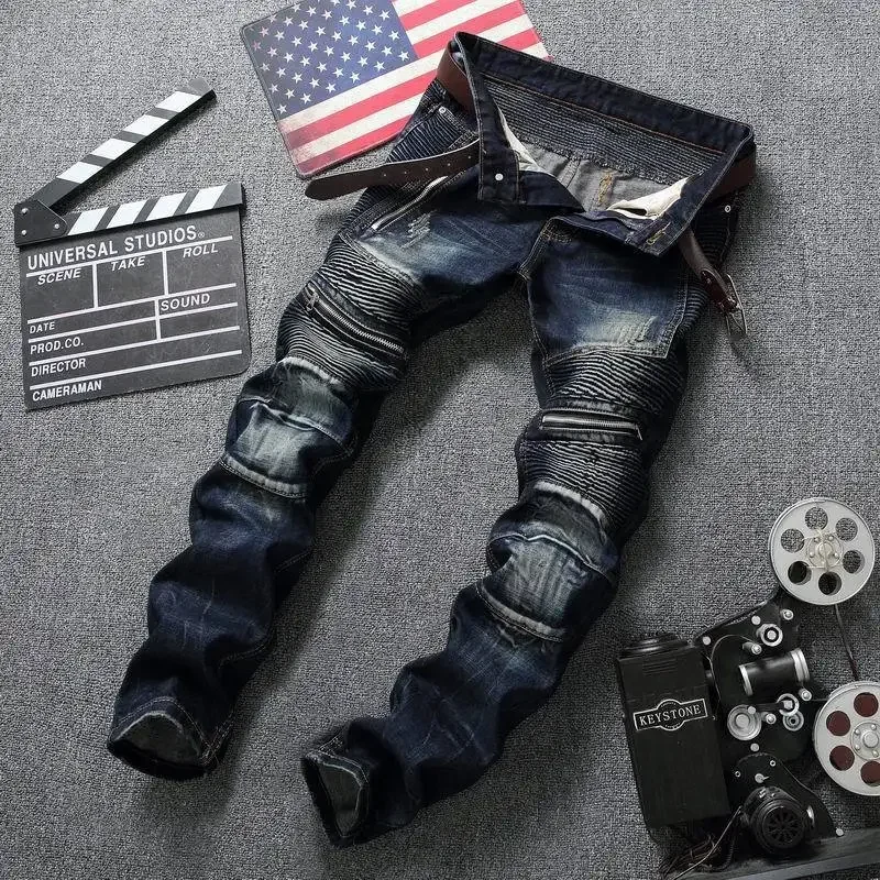 Punk Street Style Ripped Skinn - Skinny Jeans Ripped 评论和价格