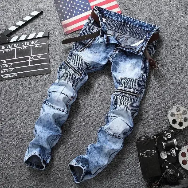 Punk Street Style Ripped Skinn - Skinny Jeans Ripped 评论和价格