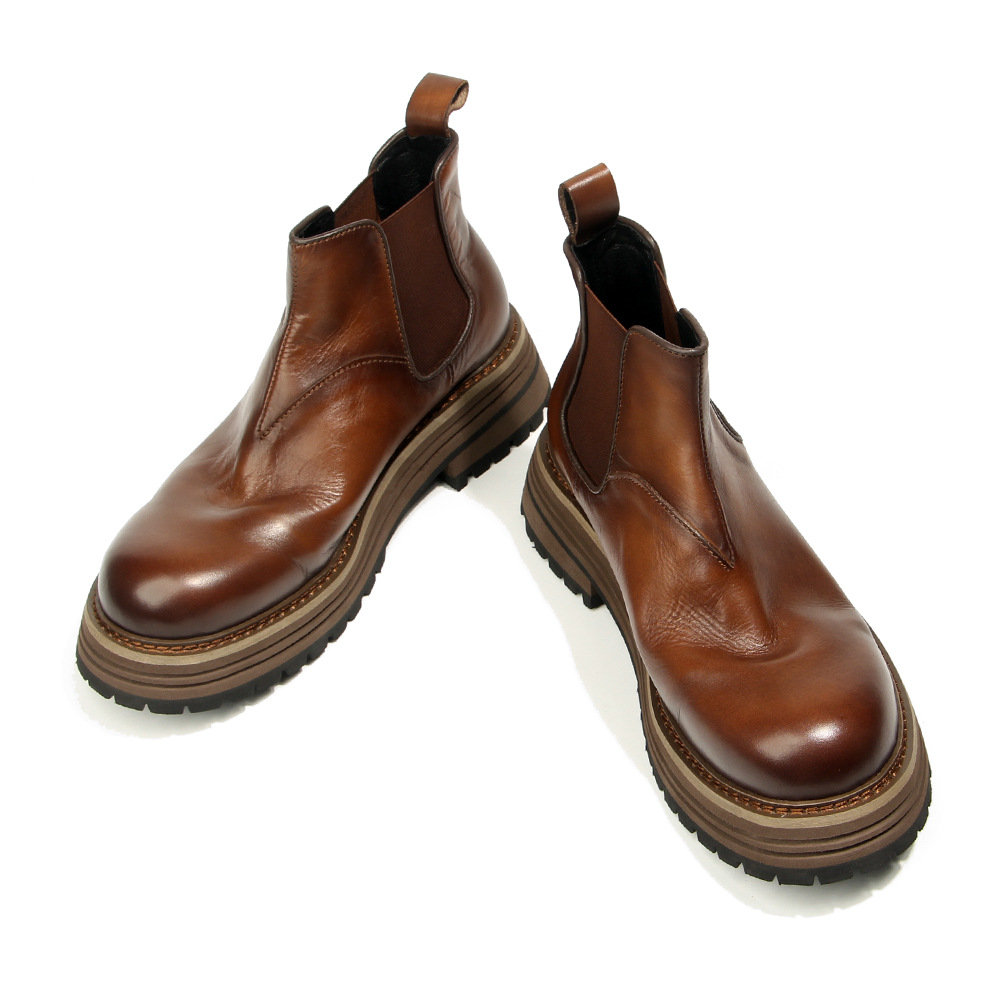 Fashion Chelsea British Retro  - Mens Fashion Combat Boots 评论和价格