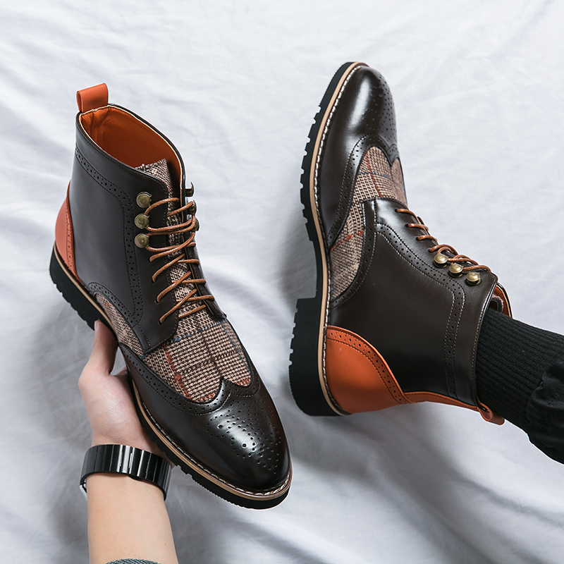 Fashionable Outdoor Combat Boo - Mens Fashion Combat Boots 评论和价格